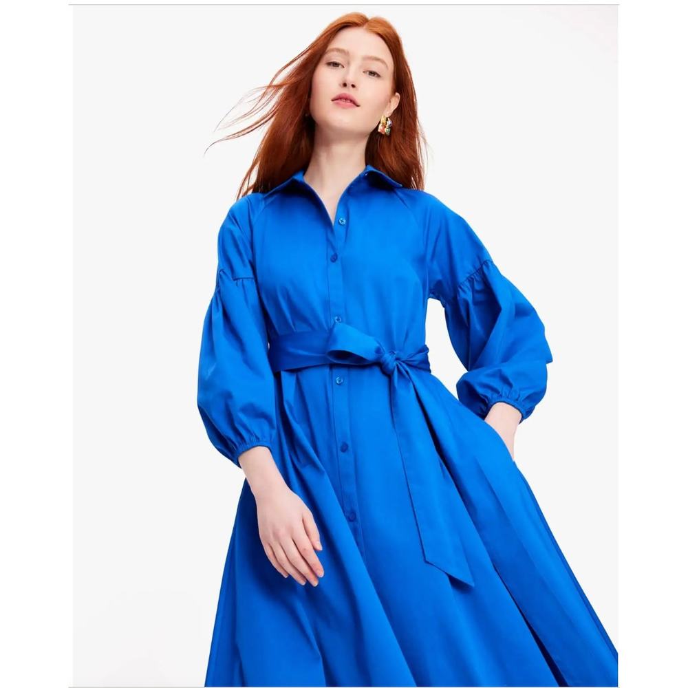NWOT- Kate Spade Vibrant Blue Mini Dress